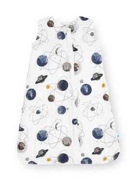 Little Unicorn cotton muslin sleep bag Planetary size small
